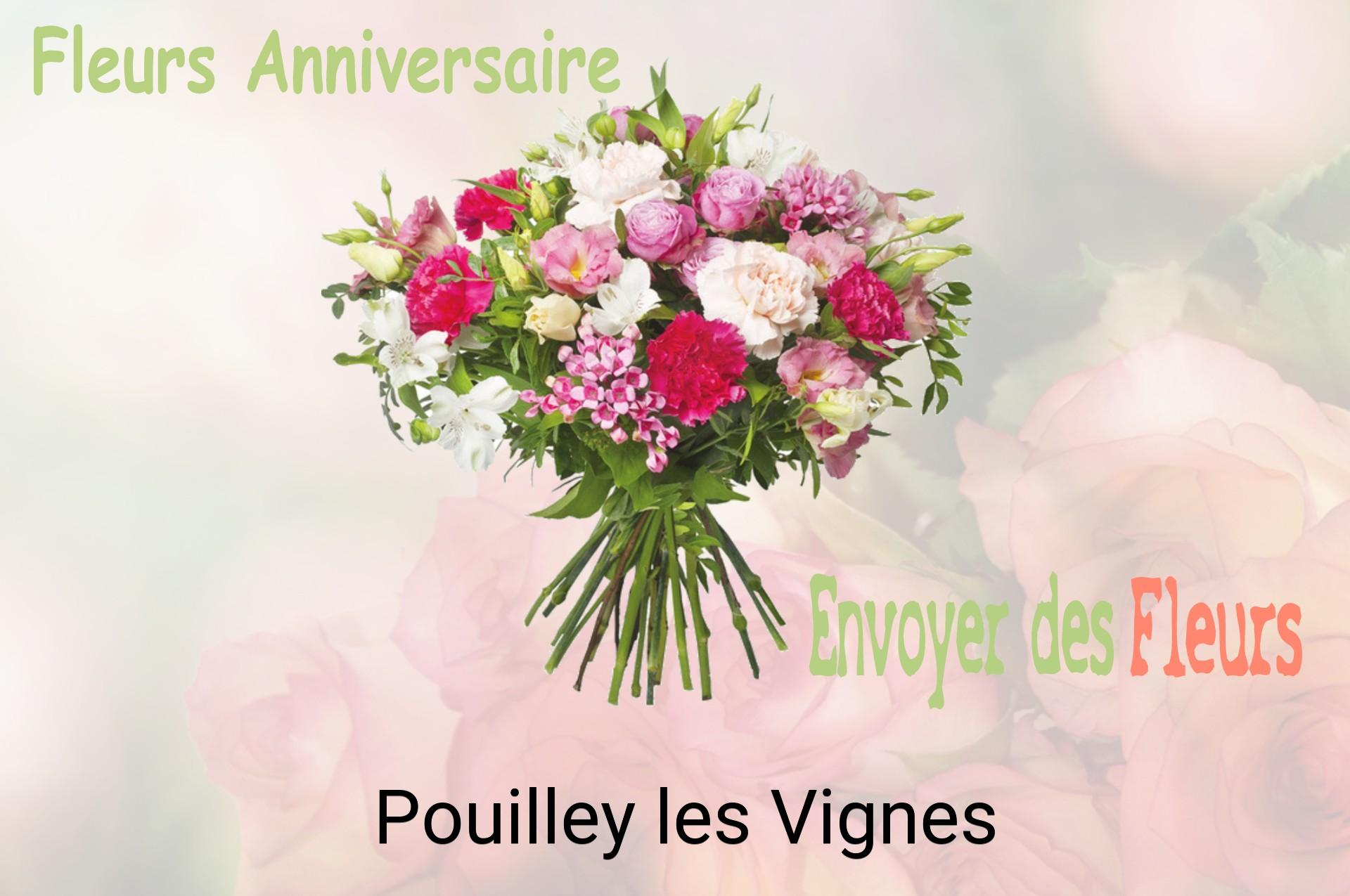 Bouquet de fleurs d’anniversaire livré à Pouilley-les-Vignes
