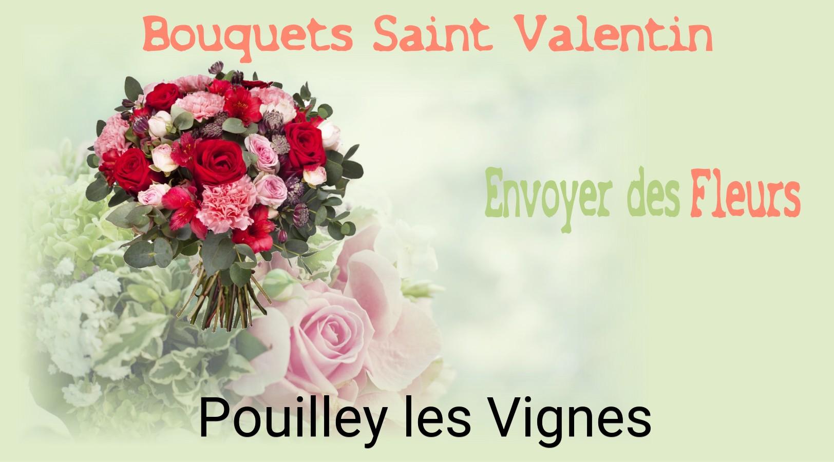 Roses de Saint-Valentin livrées à Pouilley-les-Vignes